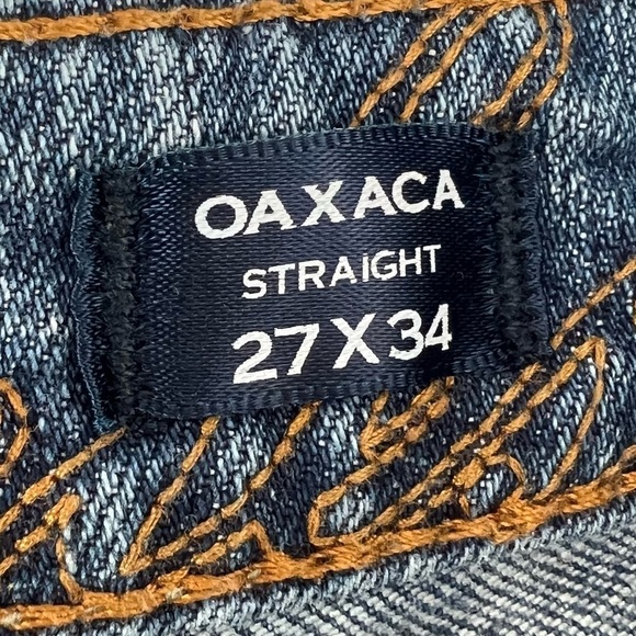 MEK DNM Oaxaca Straight Leg Distressed Jeans Size 27 Women’s - Picture 4 of 6